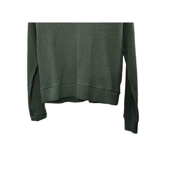 The North Face Chabot Mock Neck Long Sleeve Sweater in Thyme Women's Medium - Picture 3 of 8